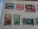 Delcampe - Sarre 2 Pages De Timbres Oblitérés Dont Bonnes Valeurs - Collections, Lots & Séries