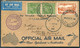 1934 (April) Australia / New Zealand "Faith In Australia" First Flight Cover Palmerston North / Sydney / Kaitaia - Premiers Vols