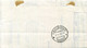 1956 Lettera Raccomandata MONTECCHIO MAGGIORE Per VILLORBA (TREVISO) LANCENIGO Affr. 80 Lire - 1946-60: Storia Postale