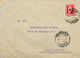 1933 , ALICANTE , SOBRE CIRCULADO ENTRE TORREVIEJA Y ALICANTE , LLEGADA AL DORSO - Briefe U. Dokumente
