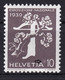 Zumstein 237Bz.2.04, / Michel 353z - Helle Stelle Zwischen A Und 10 - Postfrisch/**/MNH - Varietà