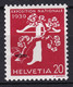 Zumstein 234Bz.2.02, / Michel 350z - Helle Stelle Am Linken Rand - Postfrisch/**/MNH - Varietà