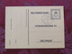 Sweden 1974 Military Army Stationery Postcard Unused With Cancel - Militaires