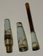 Delcampe - *RARE ANCIEN FUME CIGARETTES PLIABLE De POCHE ARGENT 935 & émail COLLECTION   E - Fume-Cigarettes