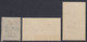1912-1932 3 Valori Sass. 5-24-26 MH* Cv 124 - Aegean (Calino)