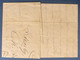 FRANCE Lettre N°10 Obl PC Leger 2950 De Strasbourg + Dateur Pour Guebwiller TTB - 1852 Louis-Napoleon