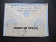 Delcampe - Rodi 1942 Rodos Marke 1 Lire Posta Aerea Via ALA Littoria Zensurstreifen / Zensurstempel ABS Posta Militare 550 / E - Aegean (Rodi)