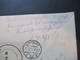 Delcampe - GB 1924 GA Umschlag Mit Zusatzfrankatur Rücks. Verschluss Zettel Postamt Hamburg 25 Und Handschriftlicher Vermerk! - Lettres & Documents