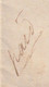 Delcampe - 1847 - QV - Lettre Pliée Avec Corresp. De 3 P En Français De Kensington Vers Rouen, France - Port Payé En Angleterre - Postmark Collection
