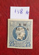 Stamps GREECE Small Hermes Head "AM" Surcharges 1900 LH 25/50 Lepta No Kat. KARAMITSOS 148 - Unused Stamps