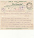 G.B. / Telegrams / Censorship / Cable + Wireless / Insurance / Judaica / Palestine - Unclassified