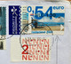 NEDERLAND 2004, PRIORITY SELF-ADHESIVE ATM STAMP ,5 VIEW OF SEA & CITY SHIP COVER TO LITHUANIA - Cartas & Documentos