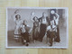 MUSICIENS TRAVESTIS ? ACCORDEON - BANJO - CARTE PHOTO - PERSONNES ANONYMES - PERSONNE - Personas Anónimos