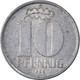 Monnaie, République Démocratique Allemande, 10 Pfennig, 1963 - 10 Pfennig