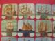 Lot De 15 Plaquettes Bateaux. Huilor Samo Chat Ambré Cremolive. Lot 8 - Plaques En Tôle (après 1960)