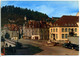 CPSM 23 AUBUSSON Maisons Magasins Pont Sur La Creuse Voitures Traction Citroen  Petite Tour Bois Sur Une Colline - Aubusson