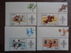 Delcampe - LOT DE NOMBREUX TIMBRES POLOGNES, BLOCS SERIES, POISSONS, FLEURS, MONUMENTS, FOLKLORE, ETC...... ** - Verzamelingen