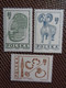 Delcampe - LOT DE NOMBREUX TIMBRES POLOGNES, BLOCS SERIES, POISSONS, FLEURS, MONUMENTS, FOLKLORE, ETC...... ** - Collections