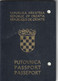 C128 --   PASSPORT  --   CROATIA  --   II. MODEL  --  2002  --    LADY PHOTO - Historical Documents