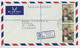 MAURITIUS R1 PAIRE LETTRE COVER AIR MAIL REC PORT LOUIS 7 AU 1972 TO FRANCE - Mauritius (1968-...)