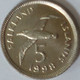 Falkland Islands - 5 Pence, 1998, Unc, KM# 4.2 - Falkland Islands