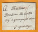 1789 - Marque Postale LIMOGES En Rouge Sur Lettre Pliée Avec Corrrespondance Vers Generargues Par Anduze - 1701-1800: Precursors XVIII