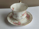 Tasse à Café Et Soucoupe Porcelaine Paragon Fine Bone China Made In Angleterre Elizabeth Rose Poids 189 Grammes - Tassen