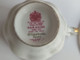 Delcampe - Tasse à Café Et Soucoupe Porcelaine Paragon Fine Bone China Made In Angleterre Elizabeth Rose Poids 189 Grammes - Cups