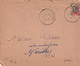 1949 - Oblitération SETIF, Auj. سطيف Sur Enveloppe Vers Foix Puis Varilhes - Affranchissement 15 F - Lettres & Documents