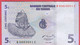 5 Centimes 01/11/97 Neuf 3 Euros - Republic Of Congo (Congo-Brazzaville)