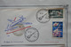 AQ22  FRANCE BELLE LETTRE 1955 SALON AERONAUTIQUE++AEROPHILATELIE+ AFFRANCH.PLAISANT - 1960-.... Cartas & Documentos