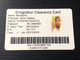 Bangladesh BMET Emigration Clearance Card, Chip Card - Bangladesh