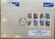 SOUTH AFRICA 2000, 8 DIFFERENT FLOWERS STAMPS USED AIRMAIL COVER TO INDIA - Cartas & Documentos