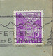 Switzerland 1935 Cover Perfin DC Danzas & Cie St. Gallen Internationale Transporte International Transport + 20 Stamp - Perforadas