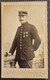 CDV  Portrait Militaire Du 15eme Regiment D'Épinal (88) 2 Medailles Nom Léon Gay Par Ph Scherr - Guerra, Militares