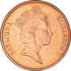 Monnaie, Bermudes, Elizabeth II, Cent, 1991, SPL, Copper Plated Zinc, KM:44b - Bermuda