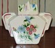 Delcampe - DESVRES TRES RARE ART DECO SERVICE A THE 2 PERSONNES 6 PIECES DONT PLATEAU BE - Desvres (FRA)