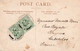 ROYAUME-UNI,UNITED KINGDOM,ENGLAND,LONDON,1905,2 TIMBRES ET TAMPON,CORRESPONDANCE BAYEUX - Autres & Non Classés