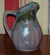 RARE ANCIEN PICHET BROC ART DECO EN CERAMIQUE SIGNE DONA? JOLI DECOR ET COULEUR Tbe - Jugs