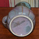 Delcampe - RARE ANCIEN PICHET BROC ART DECO EN CERAMIQUE SIGNE DONA? JOLI DECOR ET COULEUR Tbe - Karaffen