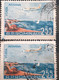 Errors Romania 1956 Mi 1629 Printed With  Misplaced Image Fly Aviation TURISME Used - Variedades Y Curiosidades