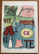 TRADING CARDS X 2=CHICOREE=Jh. LERVILLES=SEULE MAISON=BOUCHAIN PRES CAMBRAI=PAR LE DOCTEUR=FRANCE=FRENCH - Advertising Items