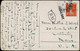 LET FRANCE - Poste - 138, Sur Cp, Cad. "Constantinople, Poste Française 28/7/10" + Griffe Paquebot + Cac "B M". - 1877-1920: Semi-moderne Periode