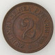 Nouvelle Guinée Allemande, 2 Pfennig 1894, TTB/TTB, KM#2 - Nouvelle Guinée Allemande