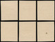 (*) DEDEAGH - Poste - 2/8, Complet, 6 Valeurs Sur Bristol Avec Dentelure Figurée: Sage (Maury) - Andere & Zonder Classificatie