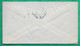 N°621 X2 + 652 + 702 MIXTE ARC DE TRIOMPHE IRIS TARIF 2F CAD PARIS RUE CUJAS POUR PARIS 1945 LETTRE COVER FRANCE - 1944-45 Arc De Triomphe