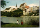 Wasserburg Am Inn - Burg 1   Mit 2 Mädchen Am Ufer - Wasserburg (Inn)