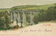 Train On Bridge Fribourg Pont De Granfey Hand Colored Timbre Taxe à Gien Loiret - Opere D'Arte