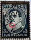 KING ALEXANDER-3 D-BLACK OVERPRINT-ERROR-RARE-YUGOSLAVIA-1934 - Non Dentelés, épreuves & Variétés