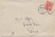 GB 1904 EVII 1d Bright Scarlet On Cvr (faults) W Barred Duplex-cancel "HAMPSTEAD / N.W. / 4 / 6" (North West District) - Brieven En Documenten